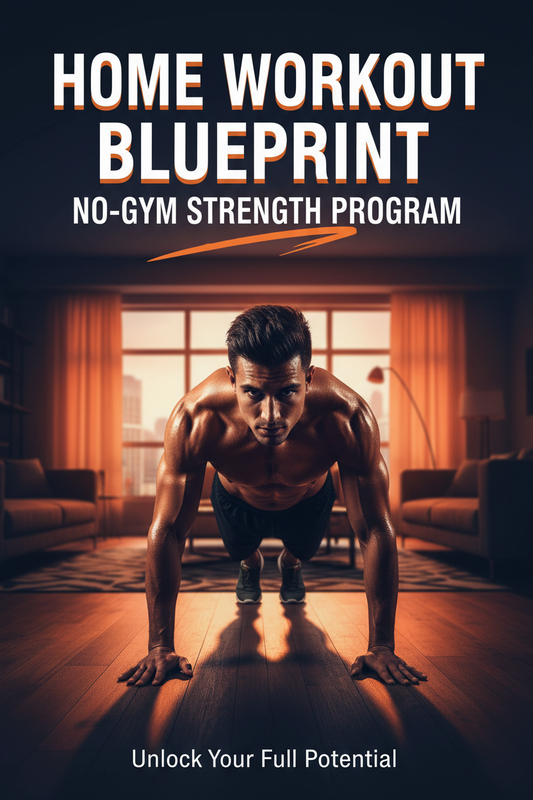 Home Workout Blueprint: No-Gym Strength Program (E-Book)
